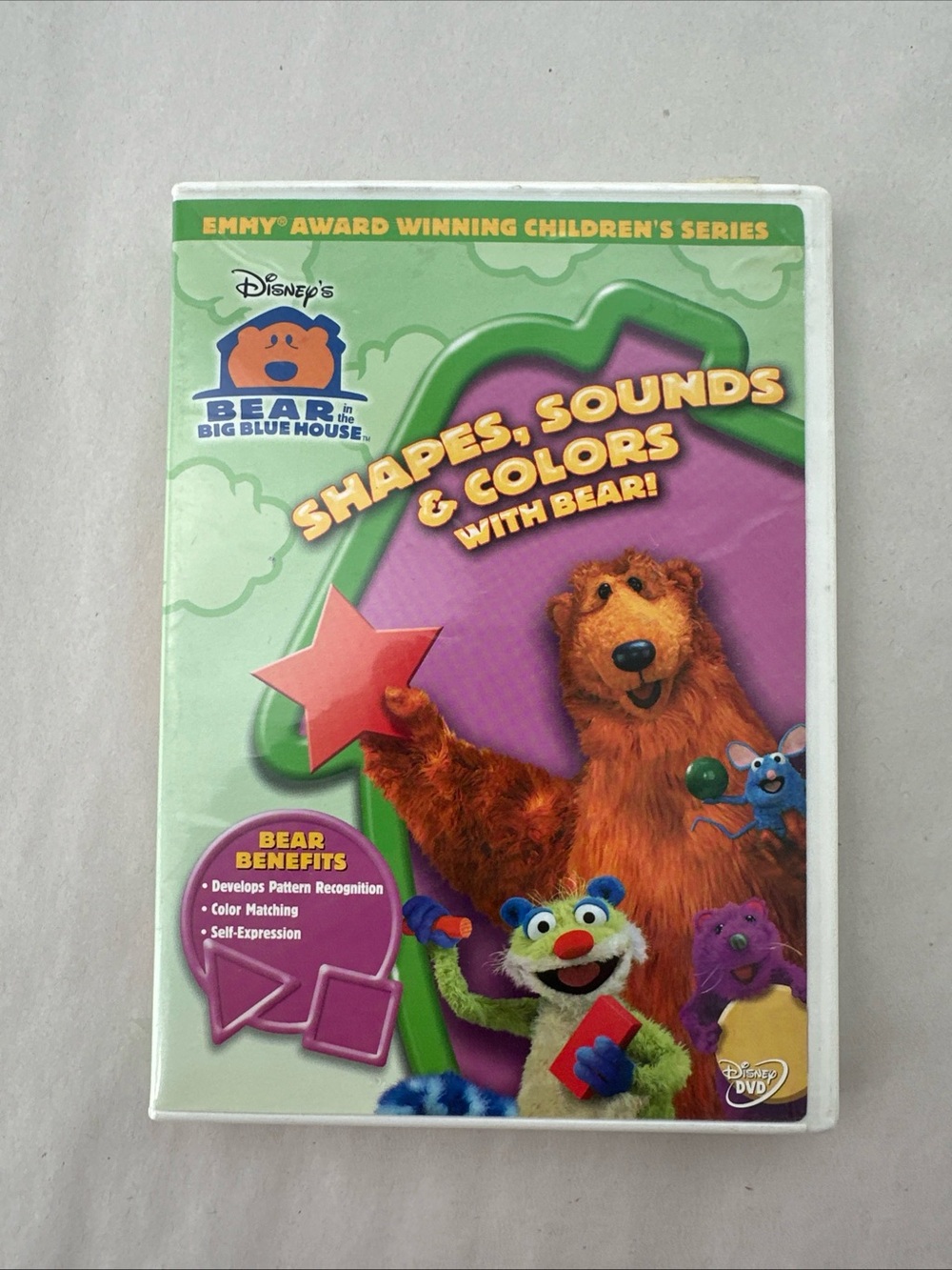 Bear in the Big Blue House Shapes, Sounds, and Colors with Bear DVD